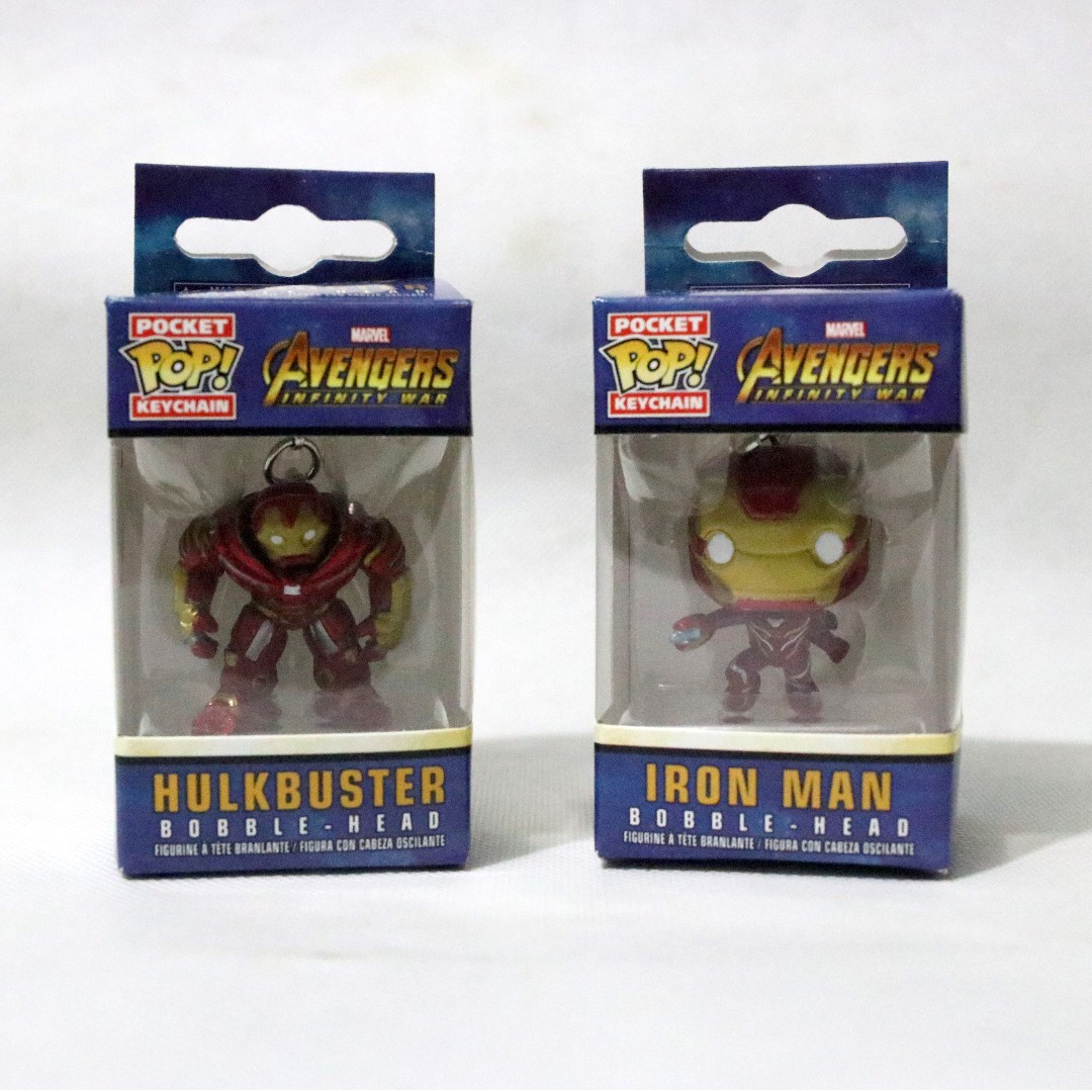 Iron man funko pop keychain on sale