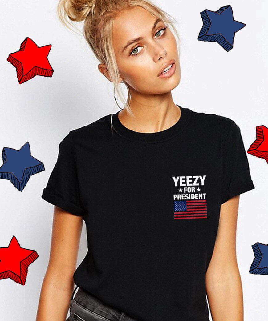 Yeezy for president tee online