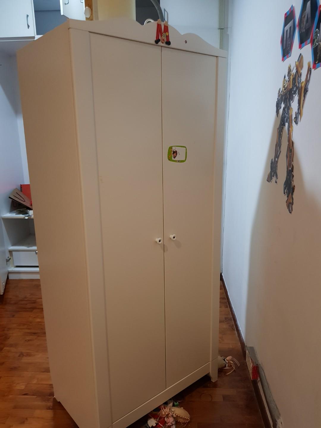 Ikea Hensvik Wardrobe For Sale Furniture Shelves Drawers On Carousell