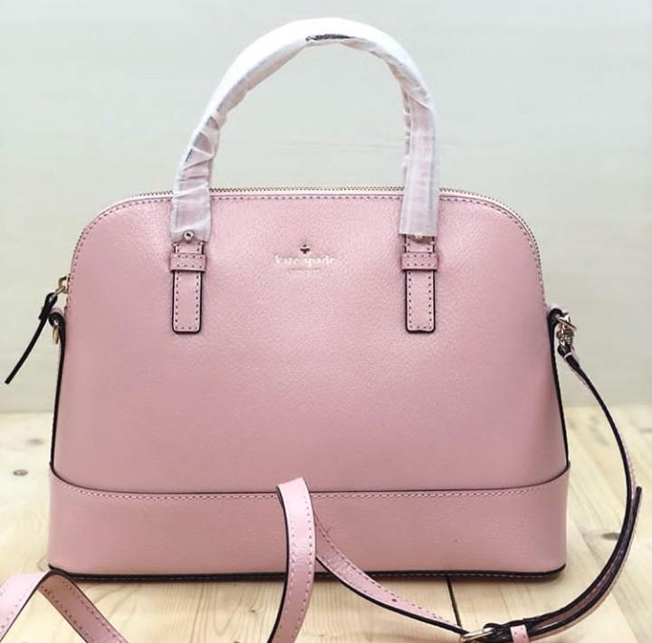 kate spade small rachelle grand street colorblock Rose Jade size is 31x24 Barang Mewah Tas Dompet di Carousell