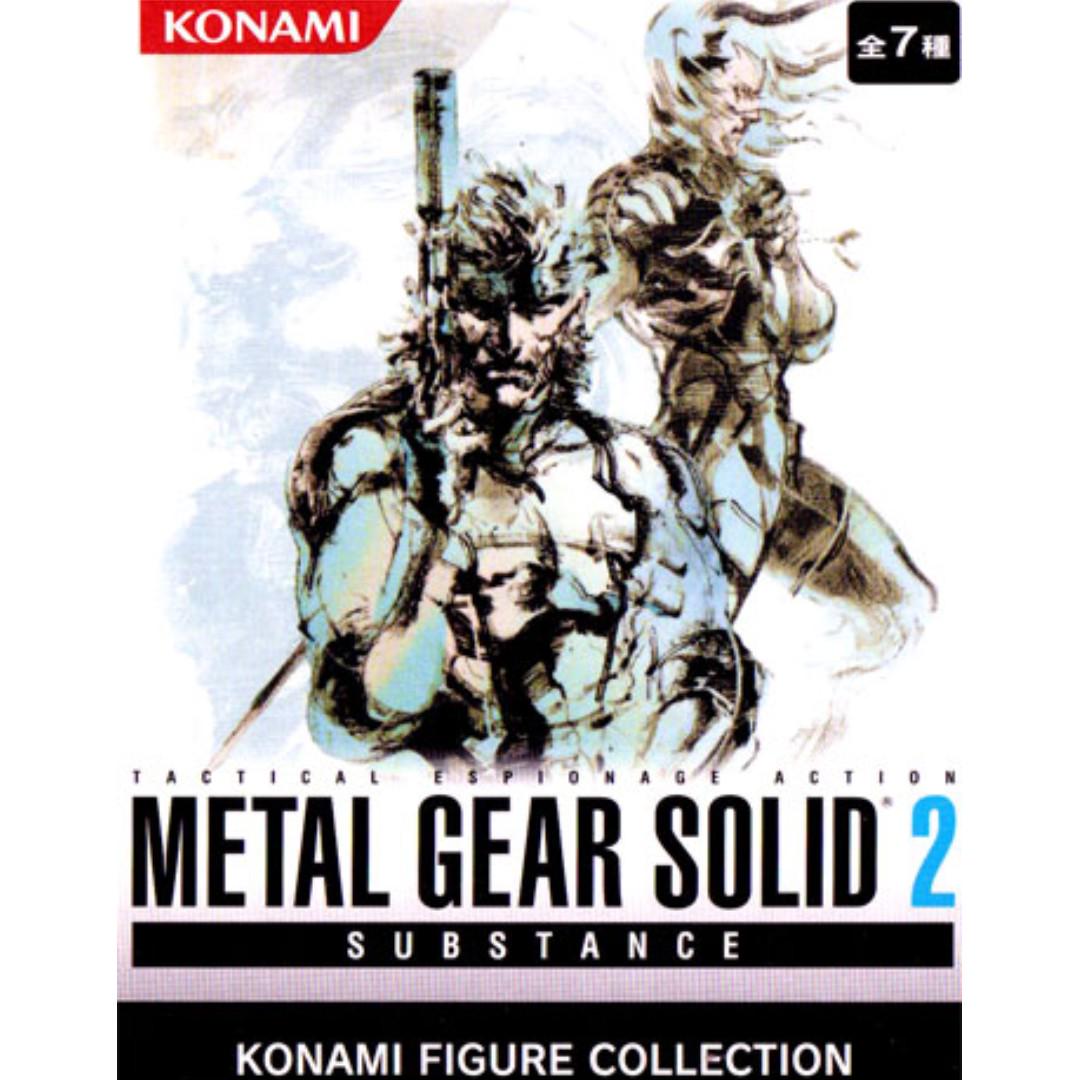 Konami Metal Gear Solid 2 ''Substance'' Trading Figure (set of 7), Hobbies  & Toys, Collectibles & Memorabilia, Fan Merchandise on Carousell