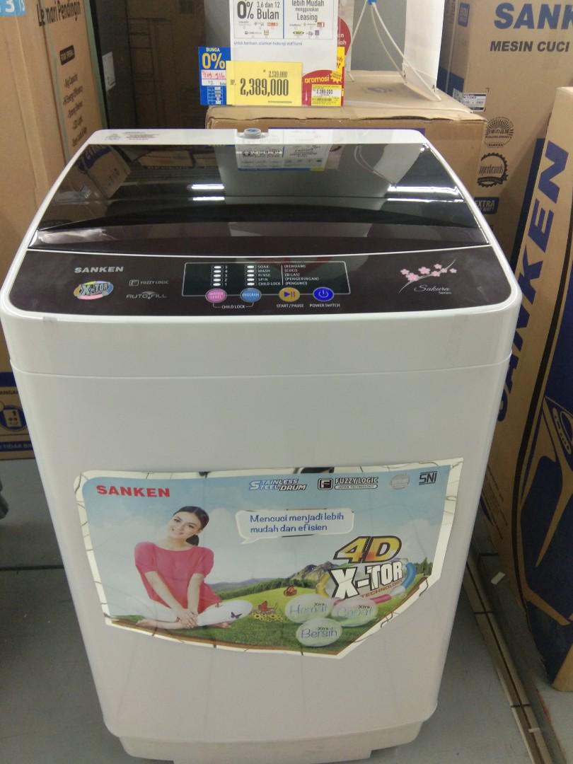 Kredit Mesin Cuci Sanken 1 Tabung Promo Dp 0 Serba Serbi Di Carousell