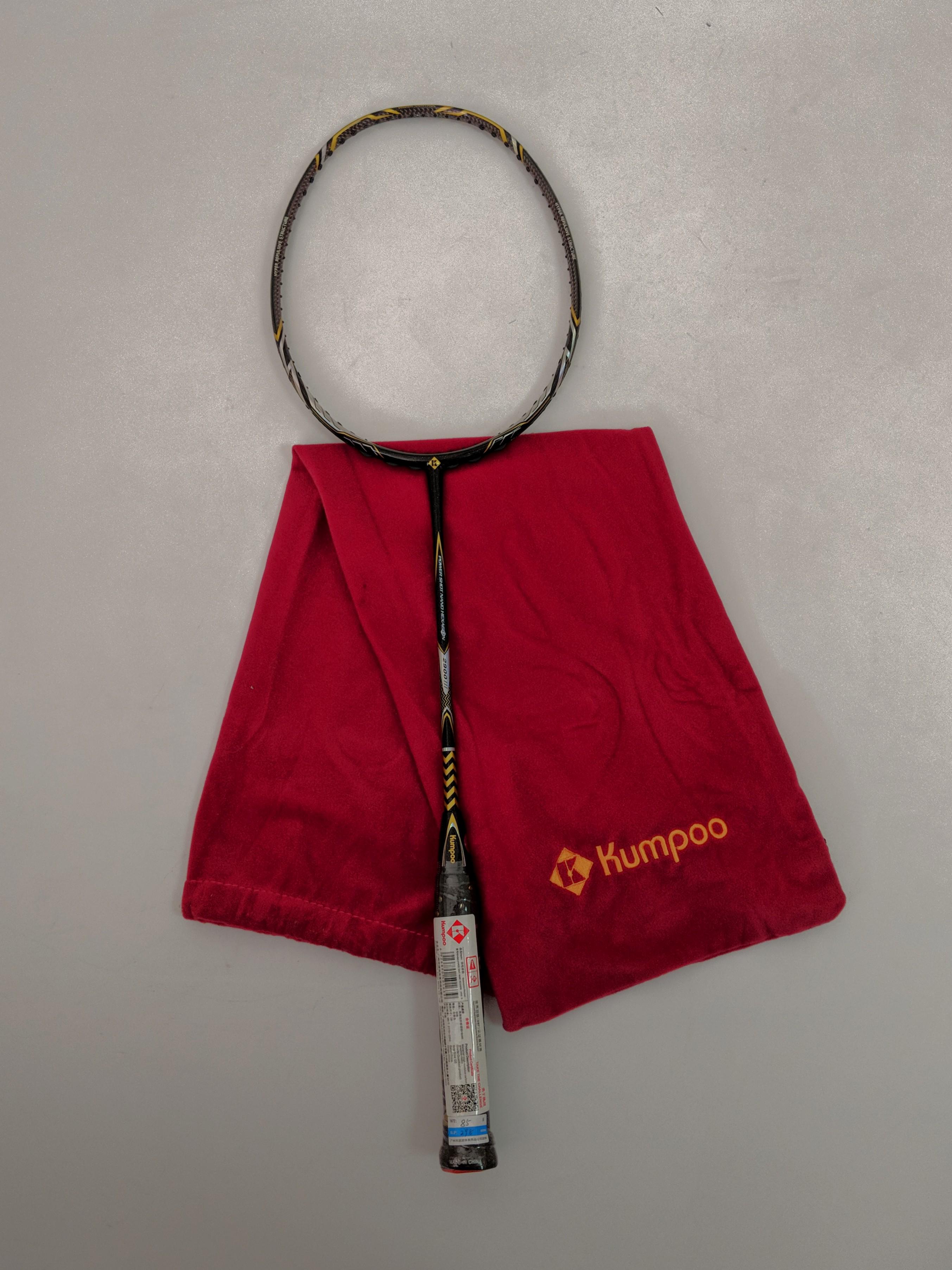 Kumpoo Powershot 2900III Badminton Racket, Sports Equipment, Sports