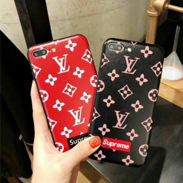 Louis Vuitton X Supreme IPhone 6 6S 7 8 X and IPhone 6 6S 7 8 Plus version Case, Bulletin Board ...