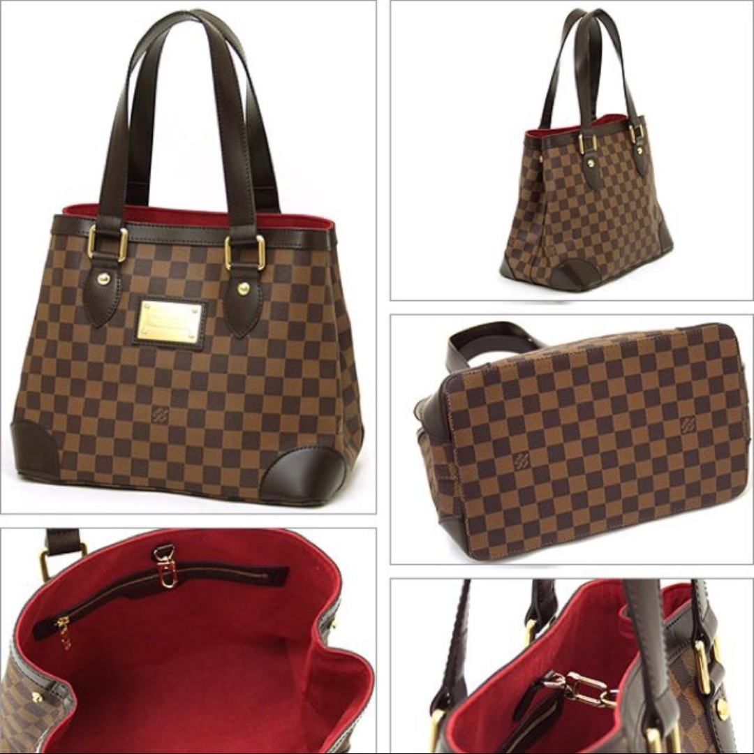 LOUIS VUITTON DAMIER HAMPSTEAD PM SIZE., Luxury, Bags & Wallets on Carousell