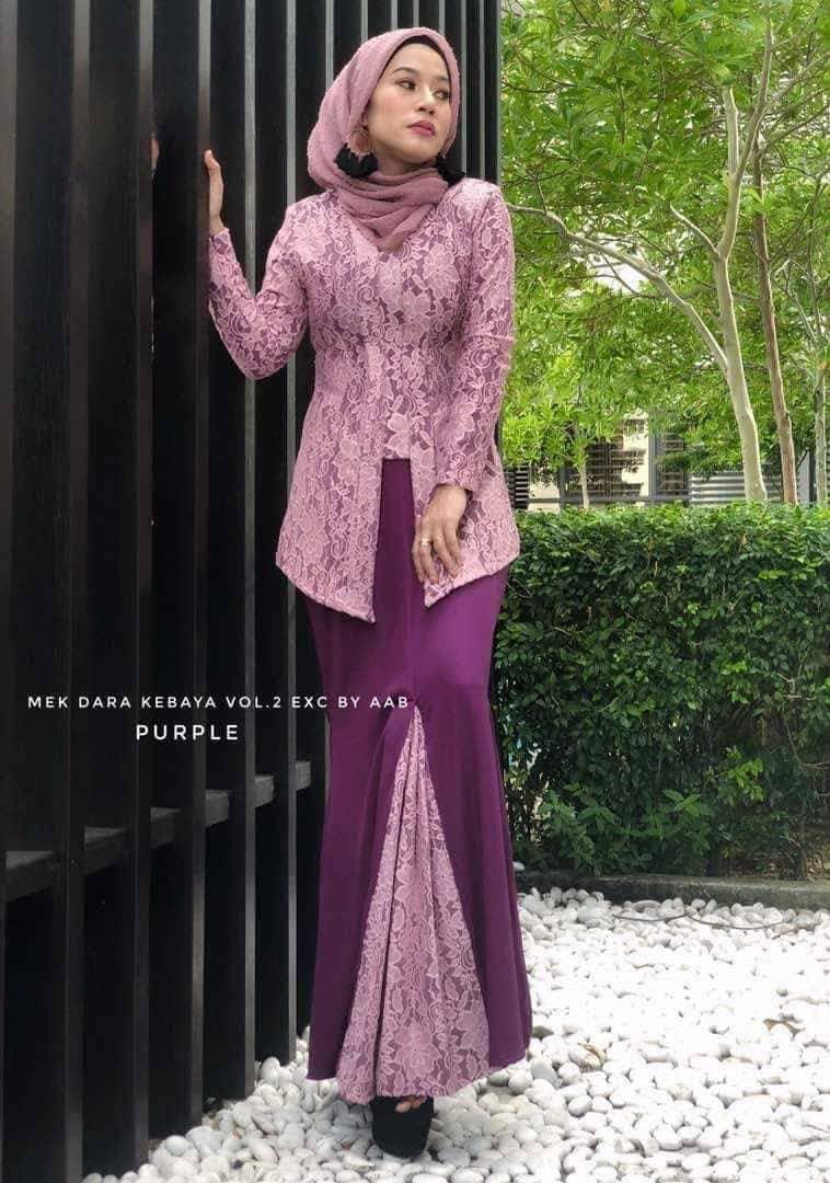 Mek Dara Kebaya Muslimah Fashion Two Piece On Carousell