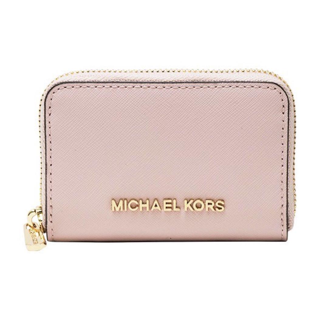 michael kors zip card holder