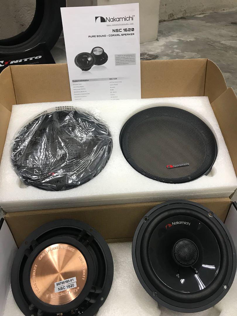 speaker coaxial nakamichi