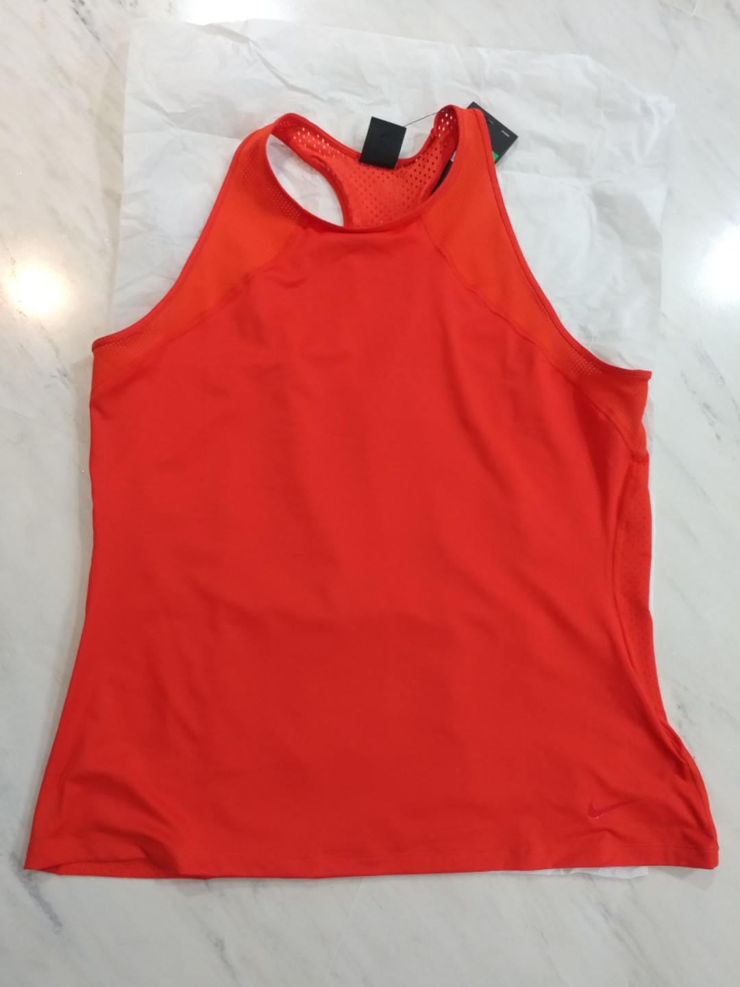 Nike Womens Femme Training Top (Red 