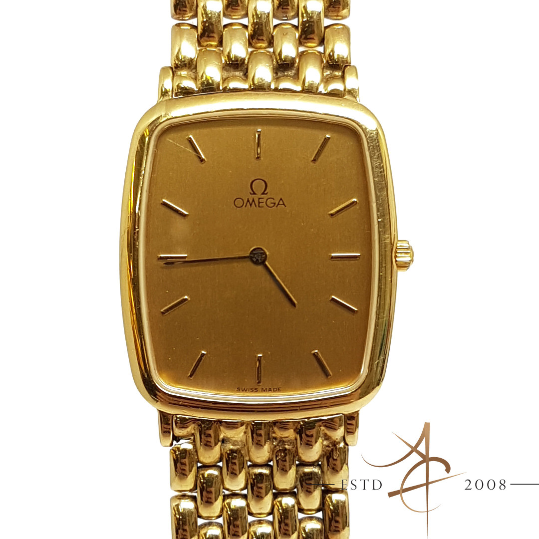 omega deville quartz vintage watch