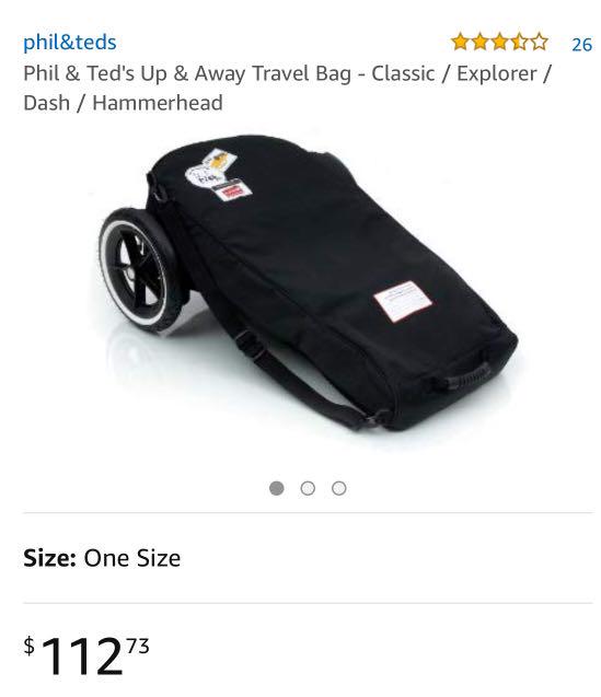 phil and teds universal pram travel bag