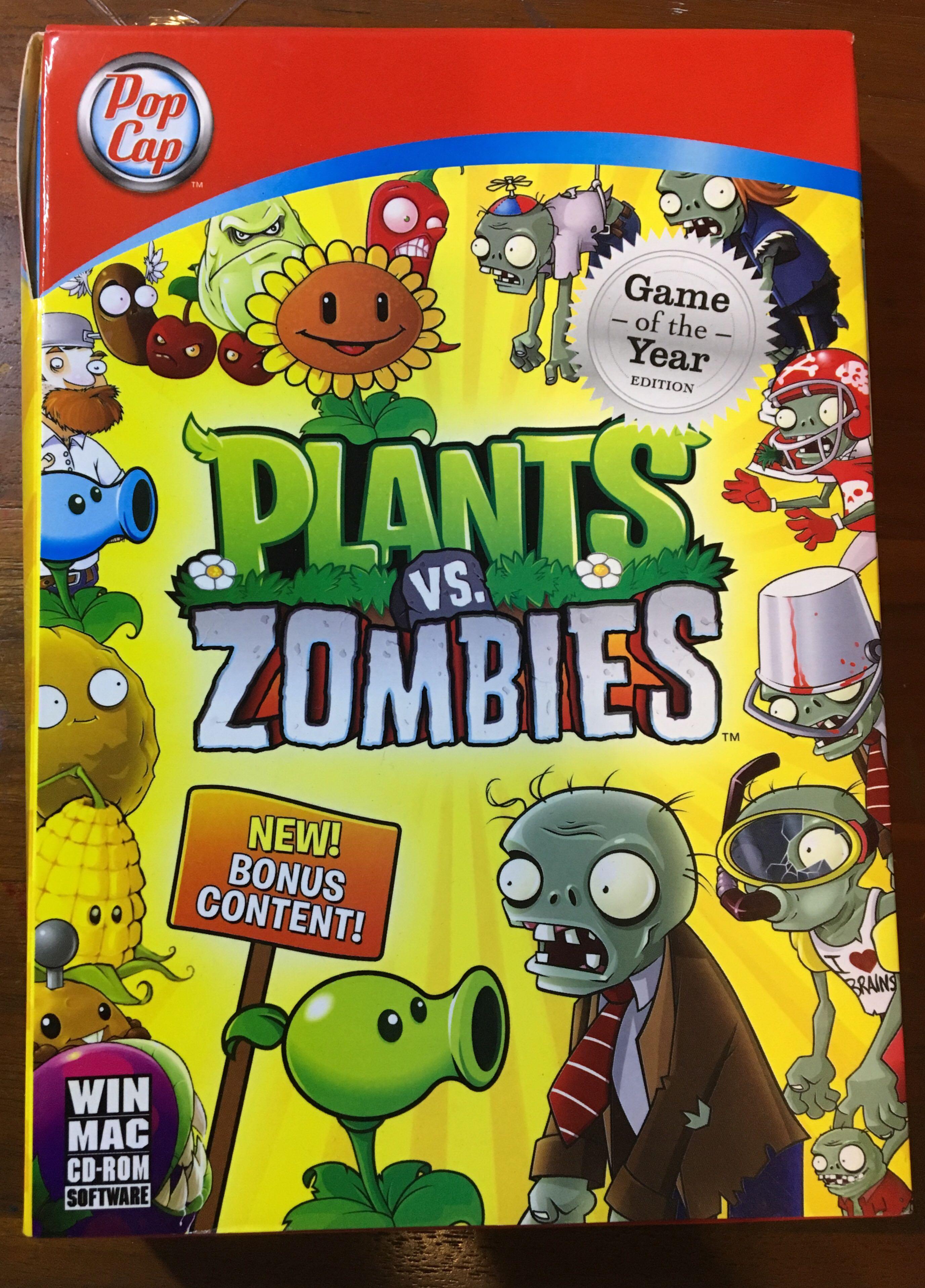 Plant Vs Zombie Pc Game Toys Games Video Gaming Video Games On Carousell