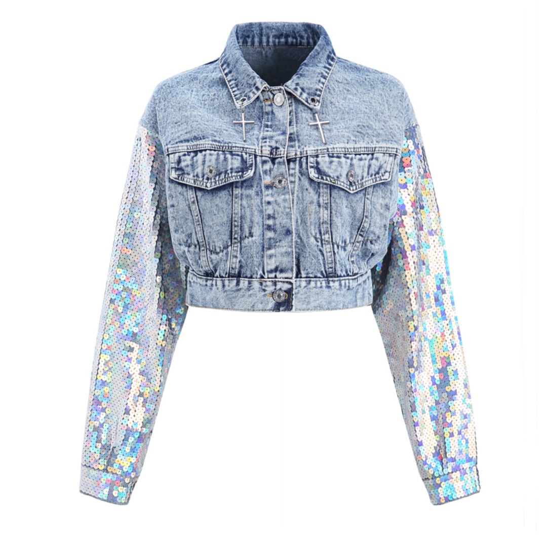 unicorn sequin jacket