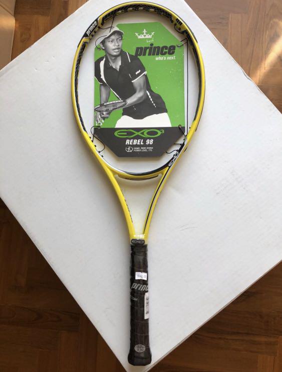 Prince EXO3 Rebel 98 tennis racquet, Sports Equipment, Sports & Games