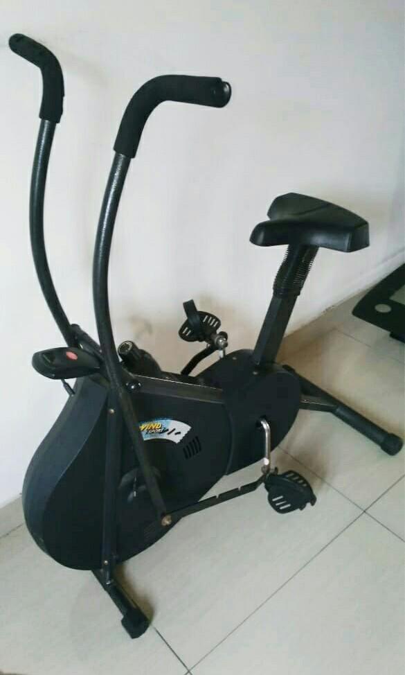 Sepeda Statis Untuk Olahraga Fitness Wind Bike Sport Mulus Bekas