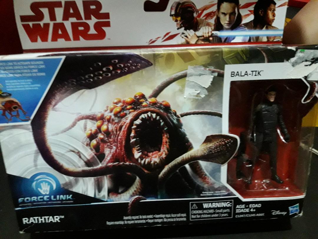 Hasbro Star Wars Force Link Rathtar & Bala-Tik Action Figure for sale online 