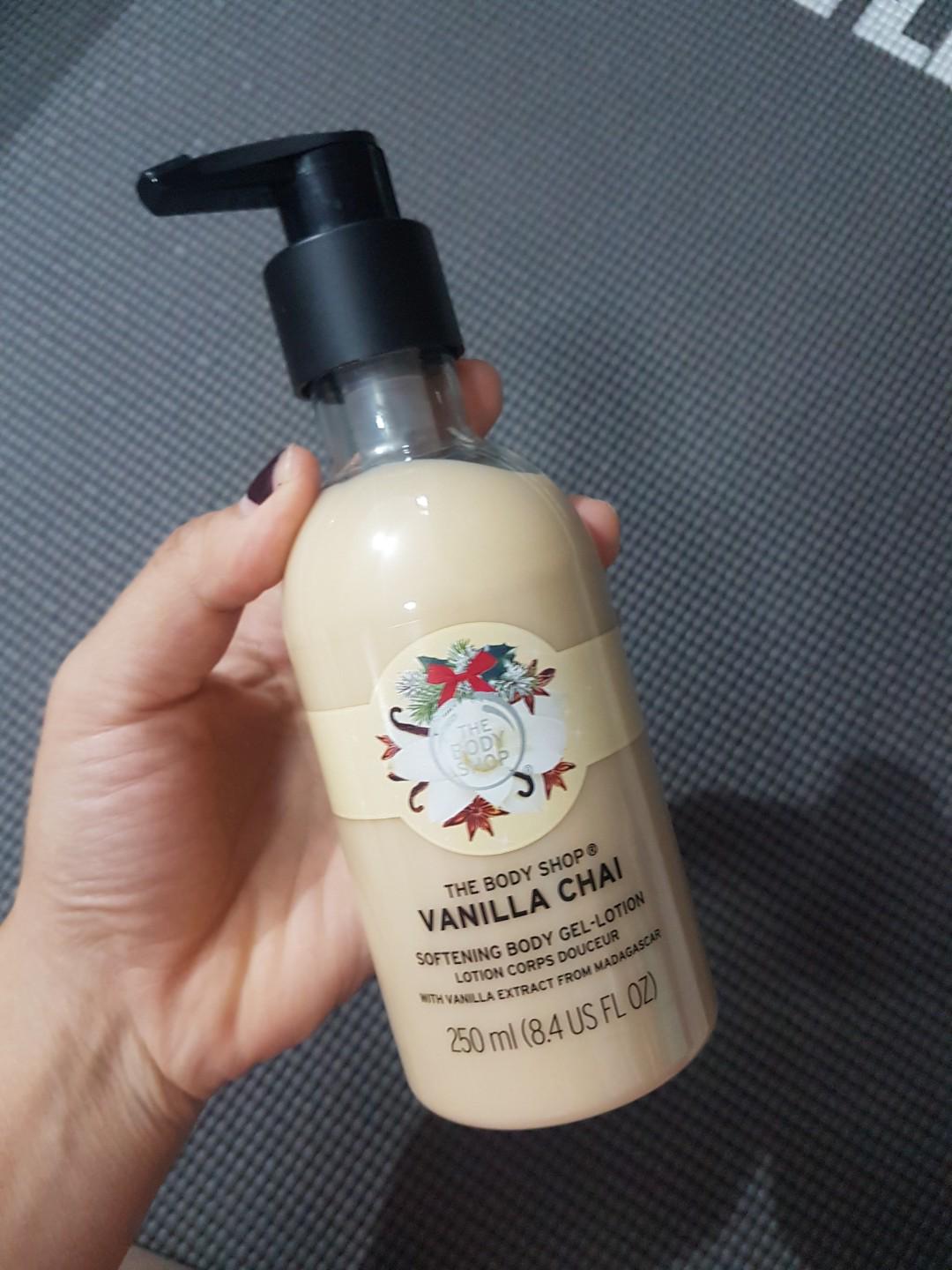 Body Shop Vanilla Chai Shower Gel 250Ml Harga