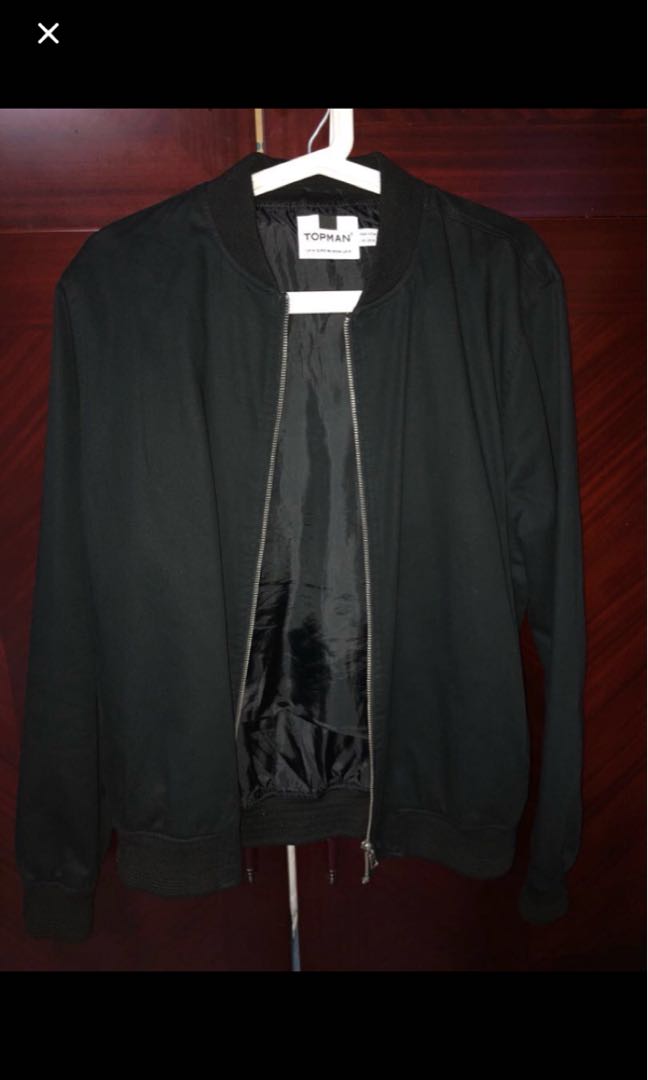 topman black bomber