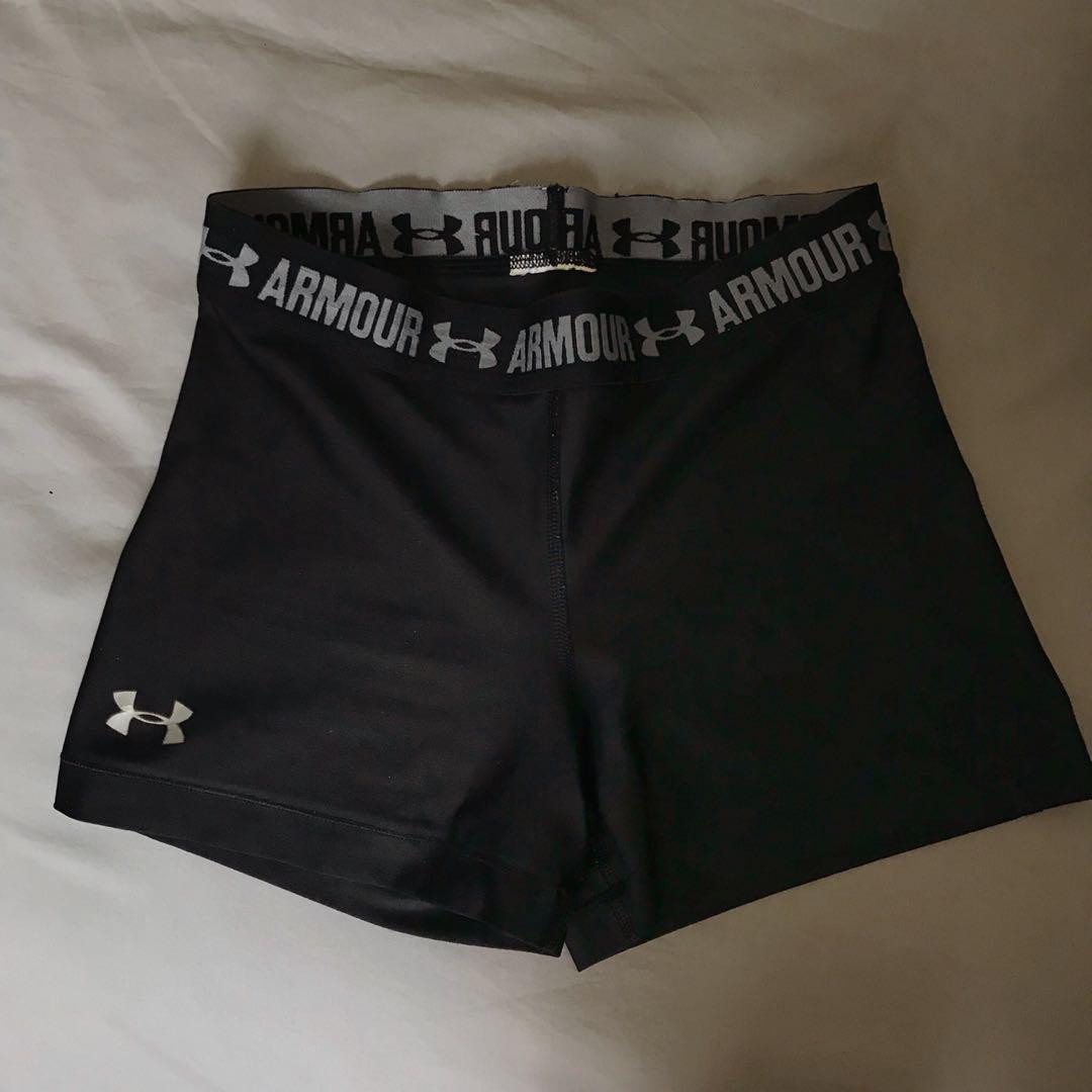 under armour cut off shorts