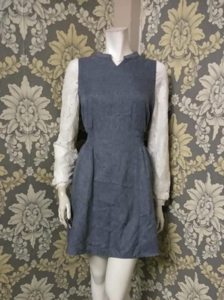 valley girl denim dress