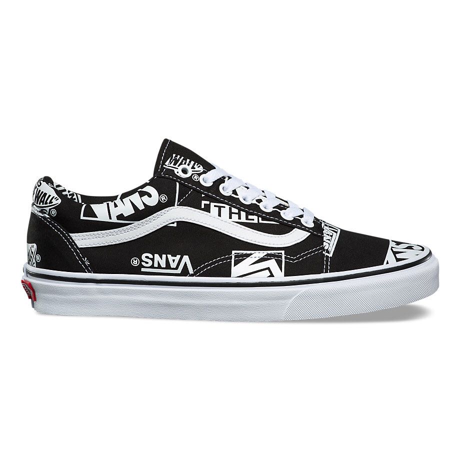 Vans Logo Mix Old Skool, Men's Fashion 