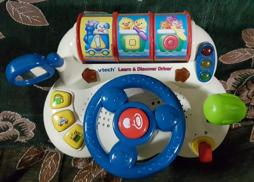 Vtech Learn & Discover Driver, Babies & Kids, Infant Playtime on Carousell