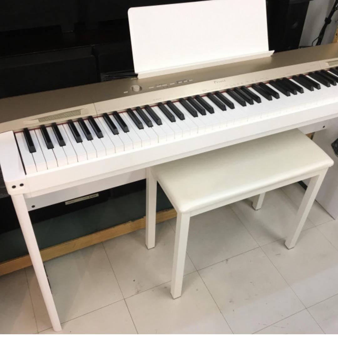 White Casio Privia PX 160 88 Keys Hobbies Toys Music Media