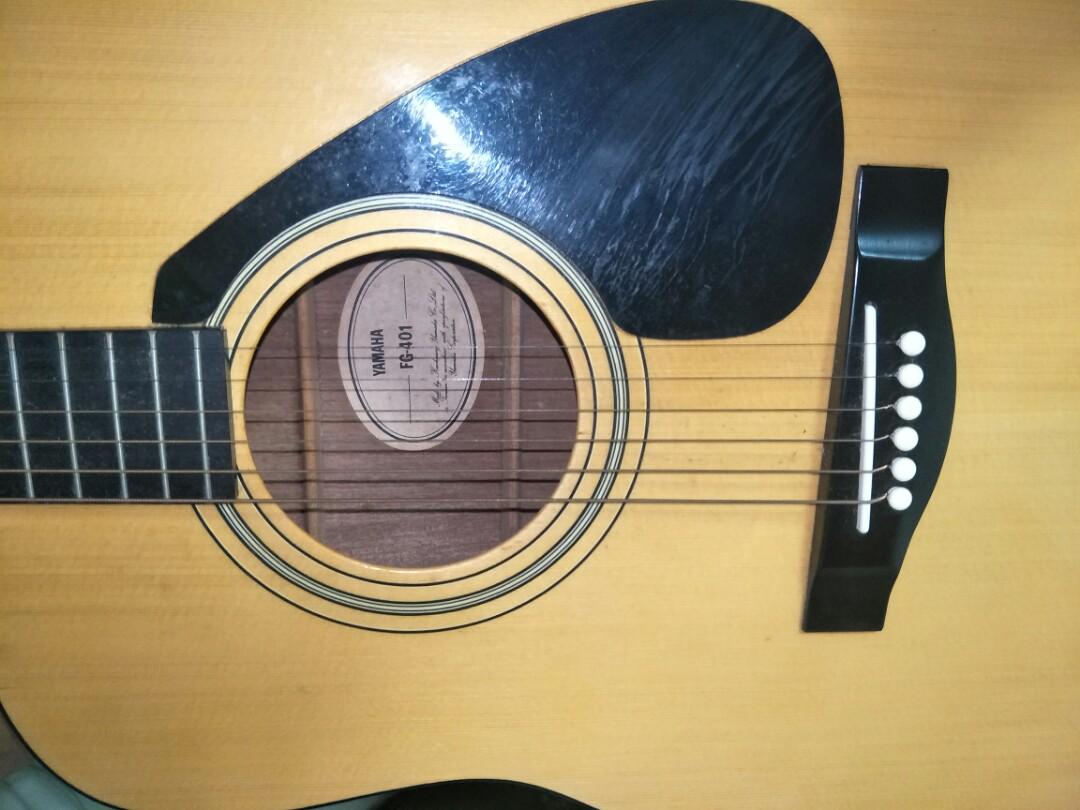 Yamaha FG 401 Guitar Hobbies Toys Music Media Musical yamaha-fg-401-guitar-hobbies-toys-music-media-musical