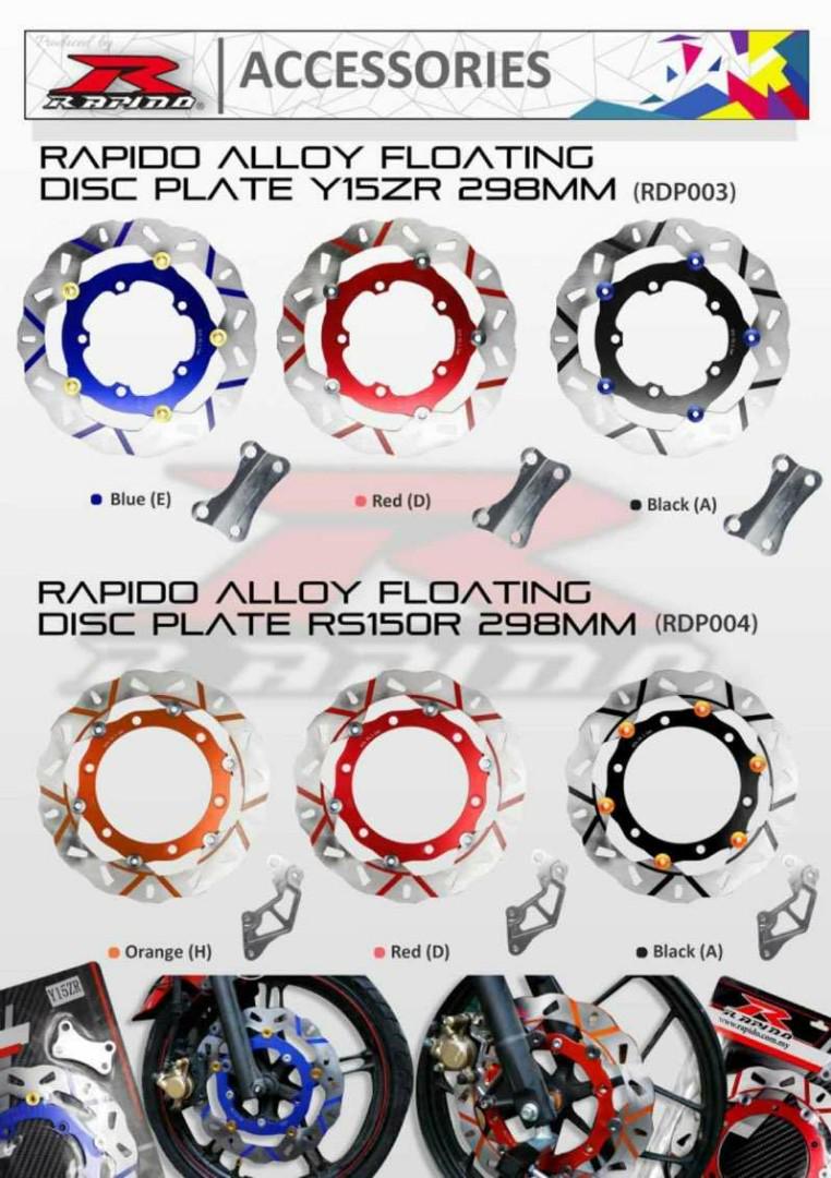 Yamaha Sniper Disc Plate Rapido Koso Mhr Sgv Racing Boy Bogo Uma Racing Yamaha Spark Lc 135 Jupiter King Drag Yamaha Rxz X1r Kawasaki Honda Super 4 Kappa Box Givi Agv Arai Ram 3 Shoei J Force 2 Corsa Tsr Arc Helmet Kyt Ohlins Brembo Showa Domino Maxxis (Category: Motorcycle Accessories) located in Singapore. Submitted by garage82 (Listing ID 178215824, Image 1). Description: PRE-ORDER PRE-ORDER PRE-ORDER BISMILLAHIRAHMANIRAHIM CLEARANCE SALE NEW 
