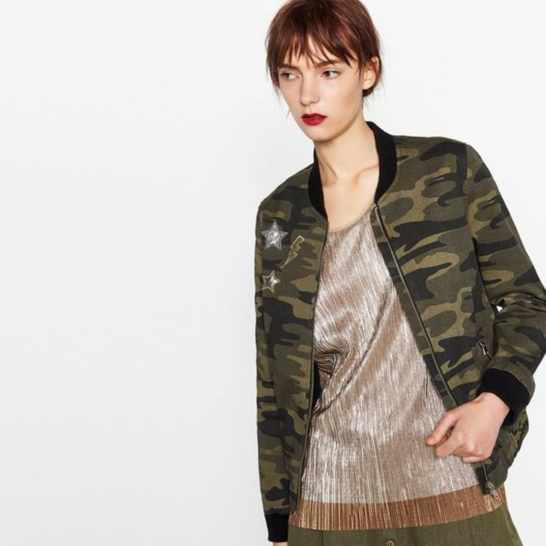 patchwork jacket zara