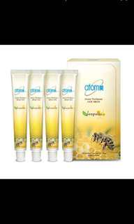 Atom 蜂膠牙膏 50g*4