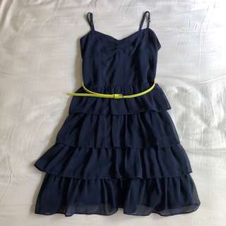 aeropostale dress with ruffled tiered skirt