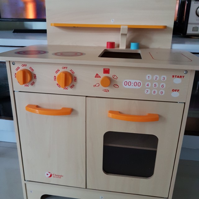 德國classic World經典木製廚具 廚房遊戲組 玩具 其他玩具在旋轉拍賣