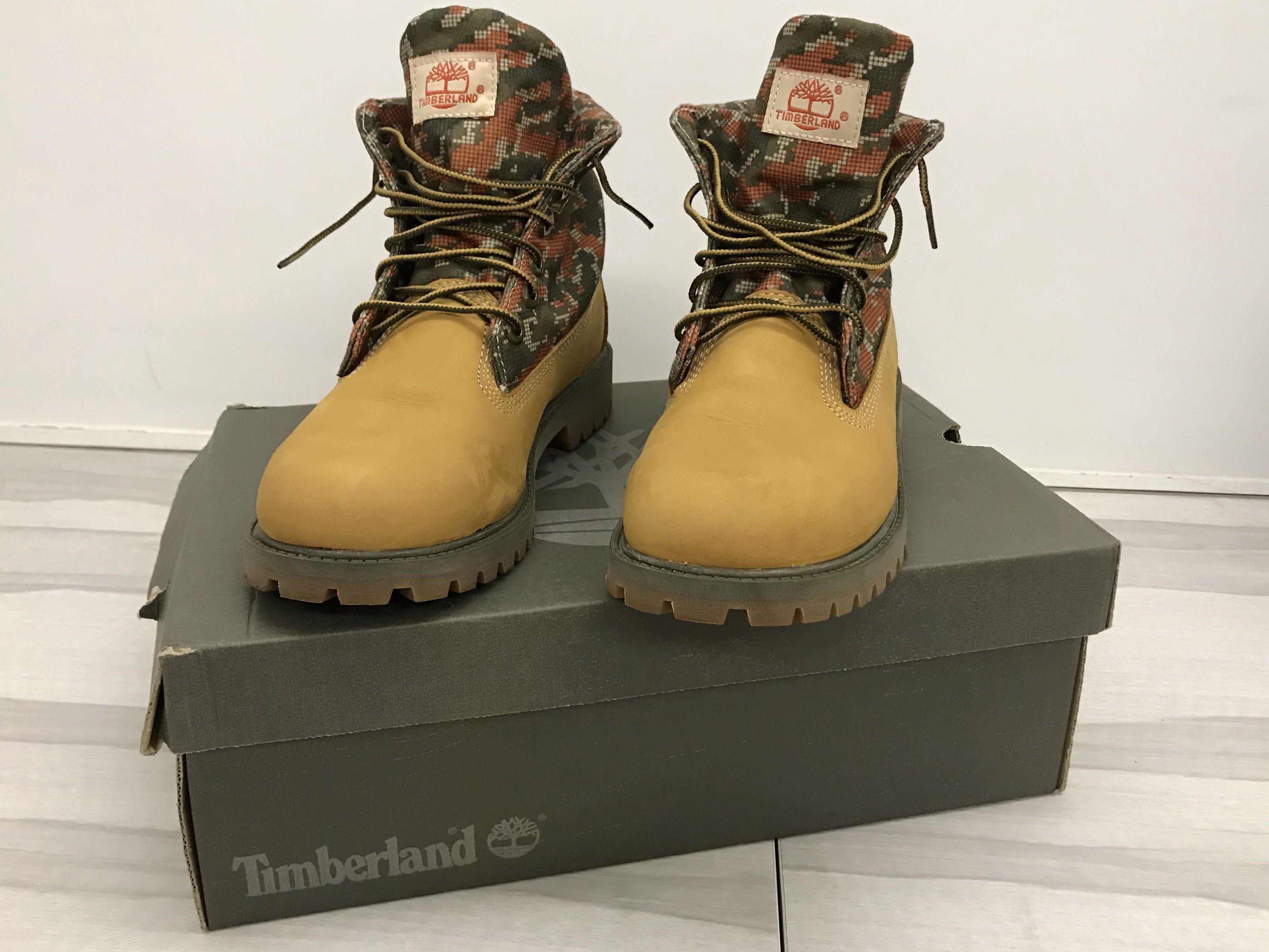 Timberland Hiking Shoes Junior Roll Top Boot 8193R Carousell