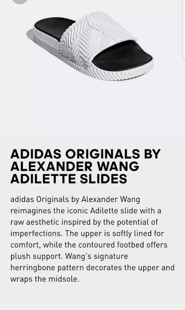 Alexander hotsell wang adilette