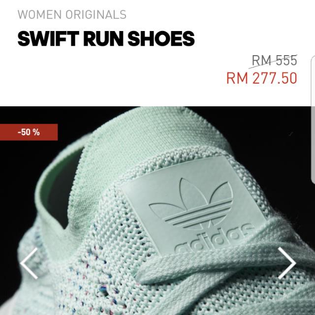 Adidas originals women s 2025 swift run shoes green