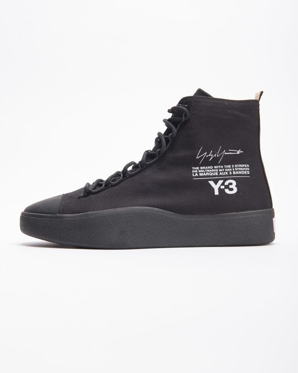 Y3 Bashyo Black UK9.5, Men's Footwear, Sneakers on Carousell