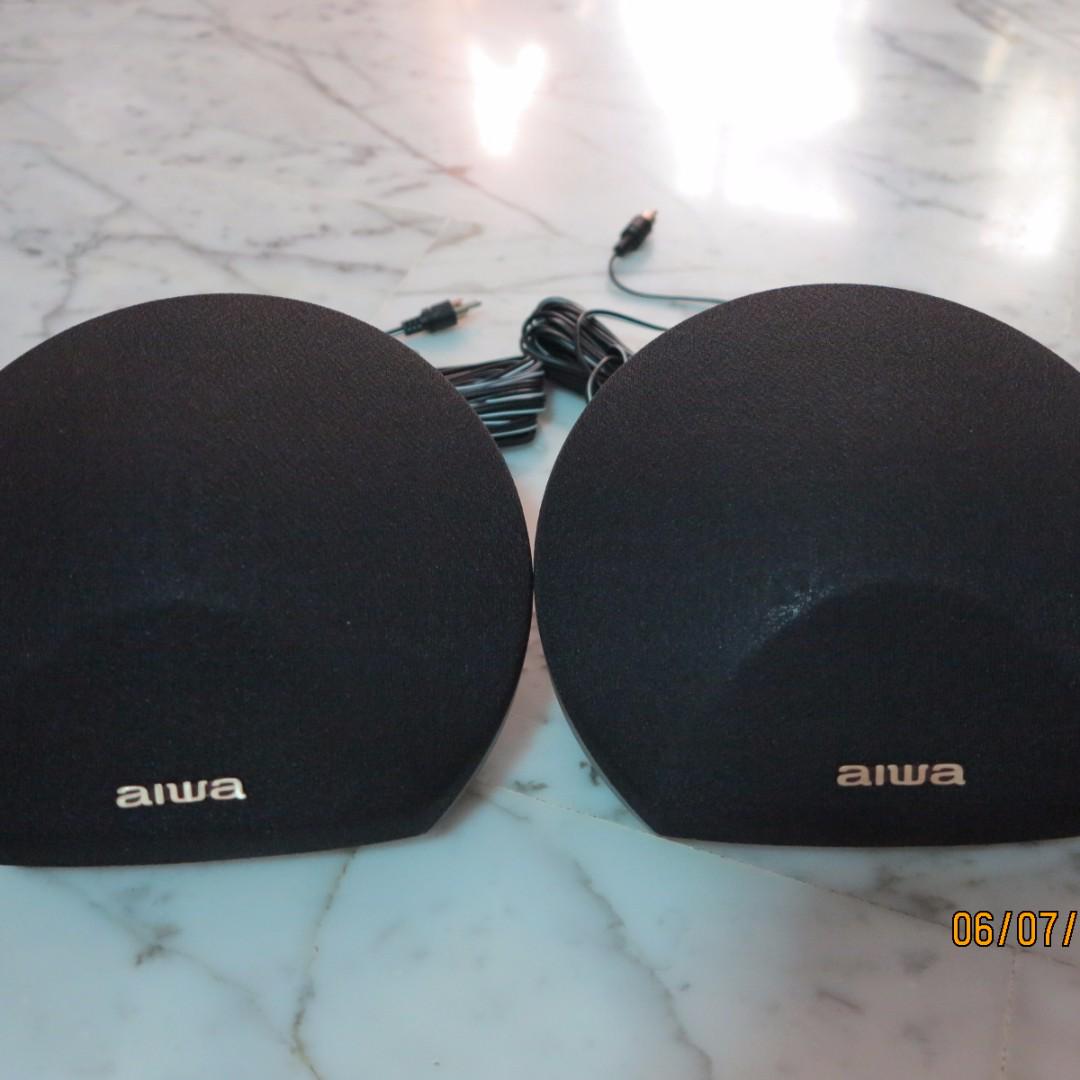 Aiwa surround sound shop speakers