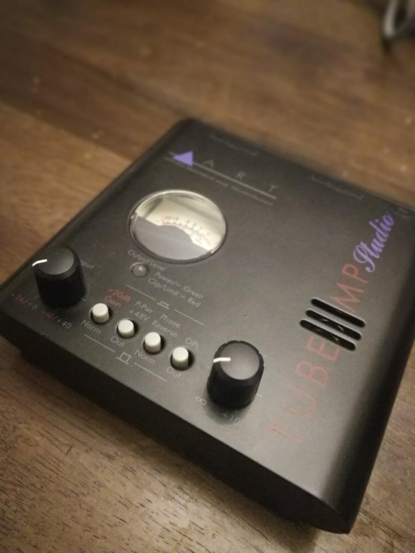 art tube mp mic preamp, hobbies & toys, music & media, musical instruments on carousell art tube mp mic