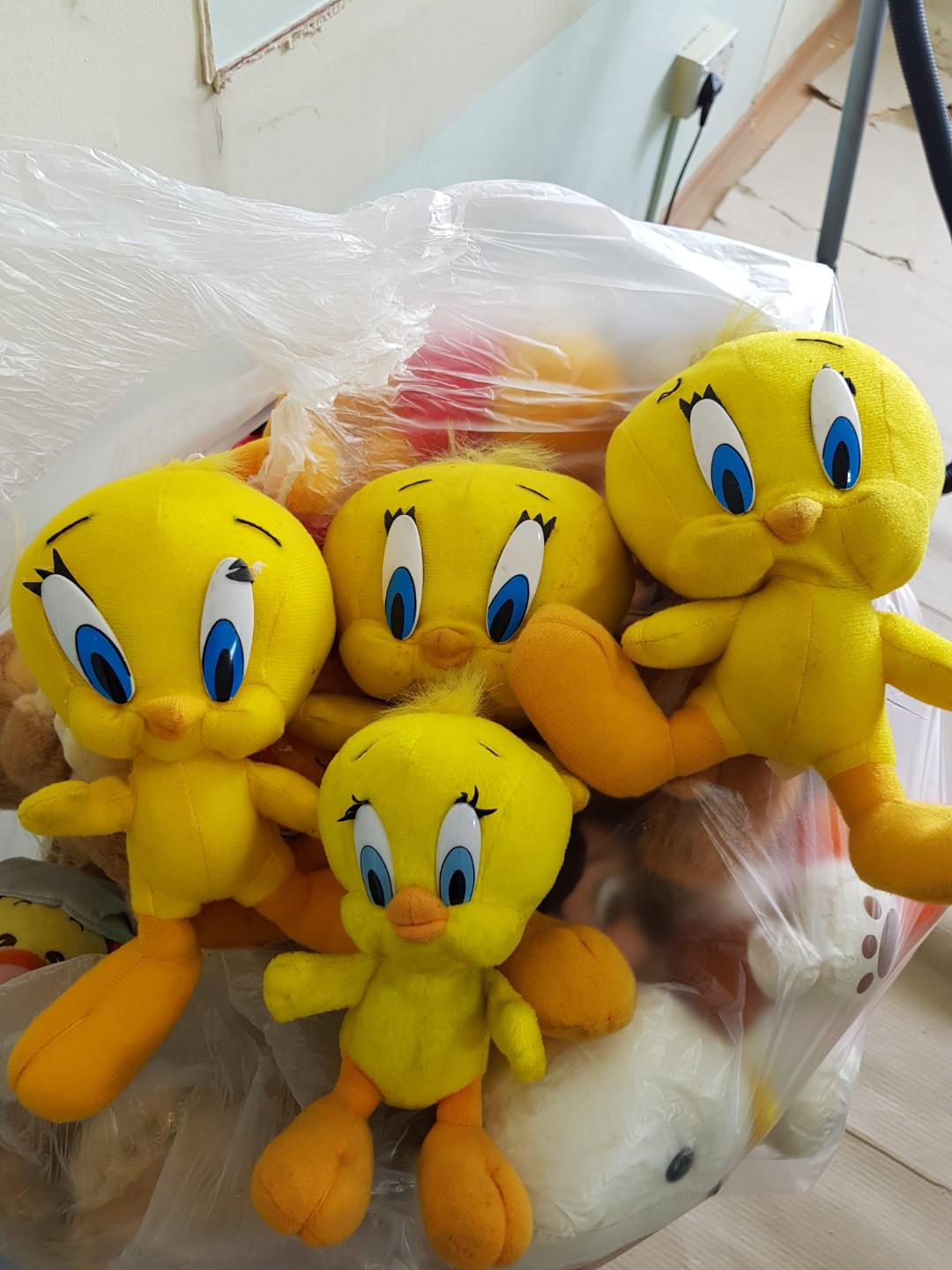 tweety bird stuffed animal