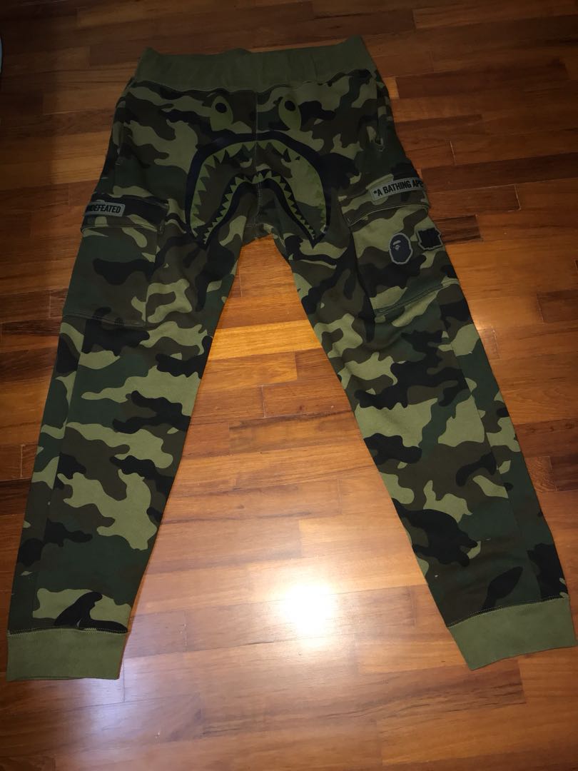 Bape x undefeated pants Clearance
