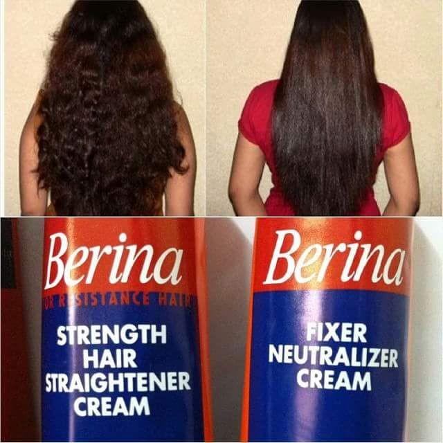 Berina hair straightening cream cara guna clearance