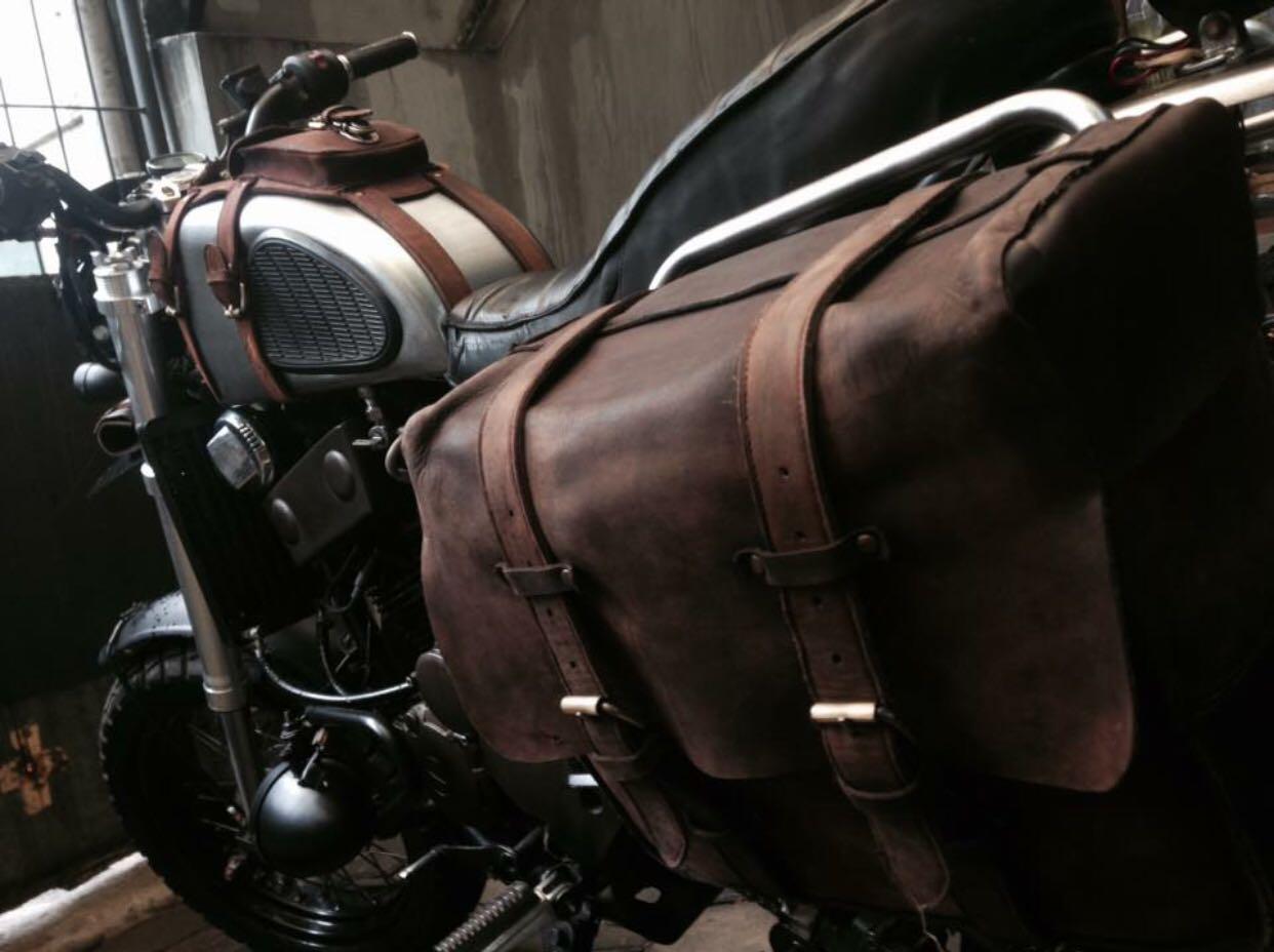 custom harley bags