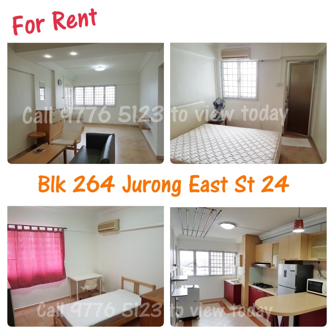 Blk 264 Jurong East St 24 3 Room HDB For Rent, Property, Rentals, HDB