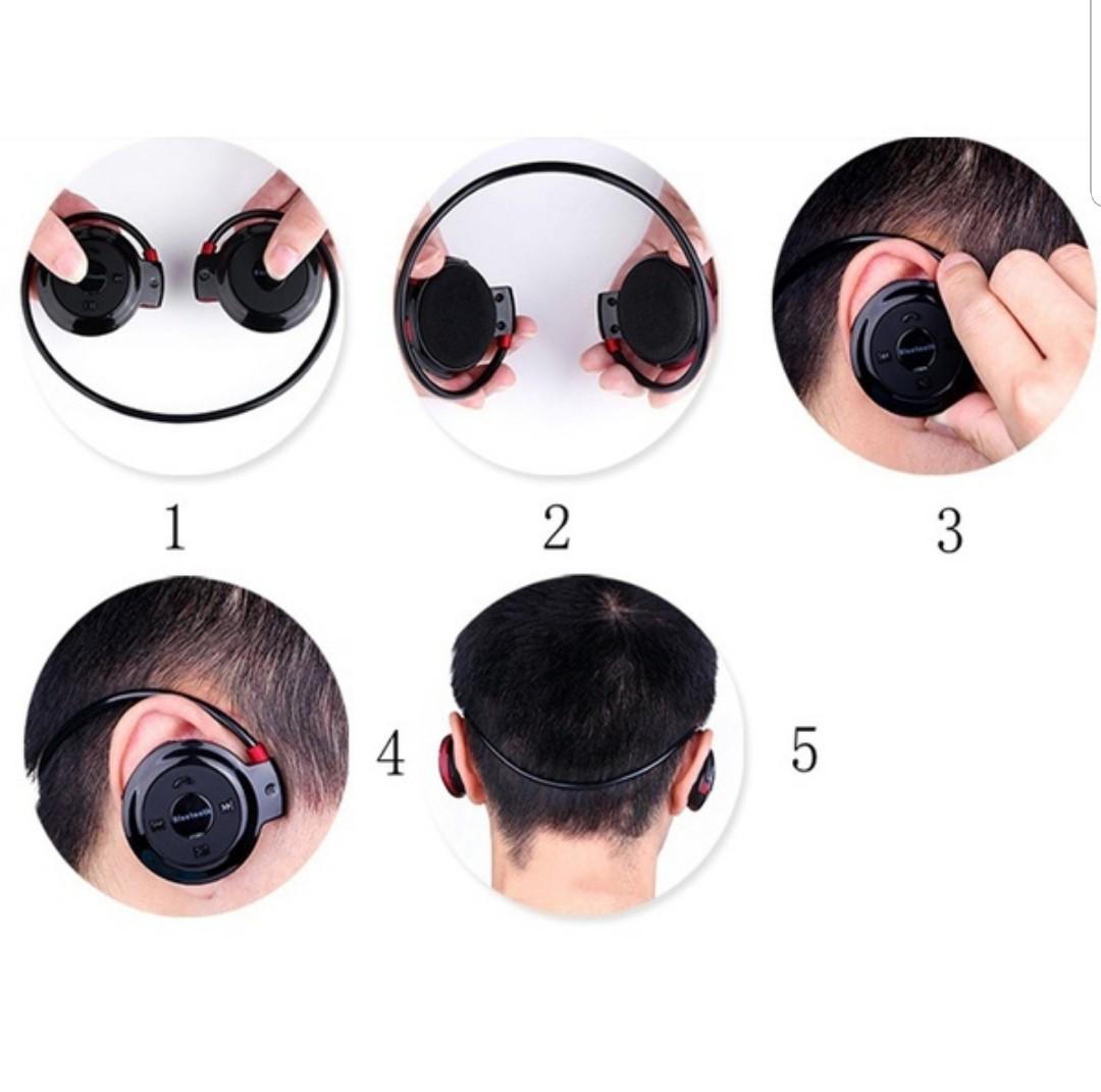 Bluetooth Wireless Headset (Category: Headphones & Headsets) located in Singapore. Submitted by kornez (Listing ID 178337430, Image 3). Description: Mini Outdoor Portable Neckband Fone De Ouvido Bluetooth Headphones Wireless Sweat proof Running Sport Headset Stereo Earphone with Microphone Support SD Card. Package: - Headset - Micro USB cable - Inclusive Mail Delivery.