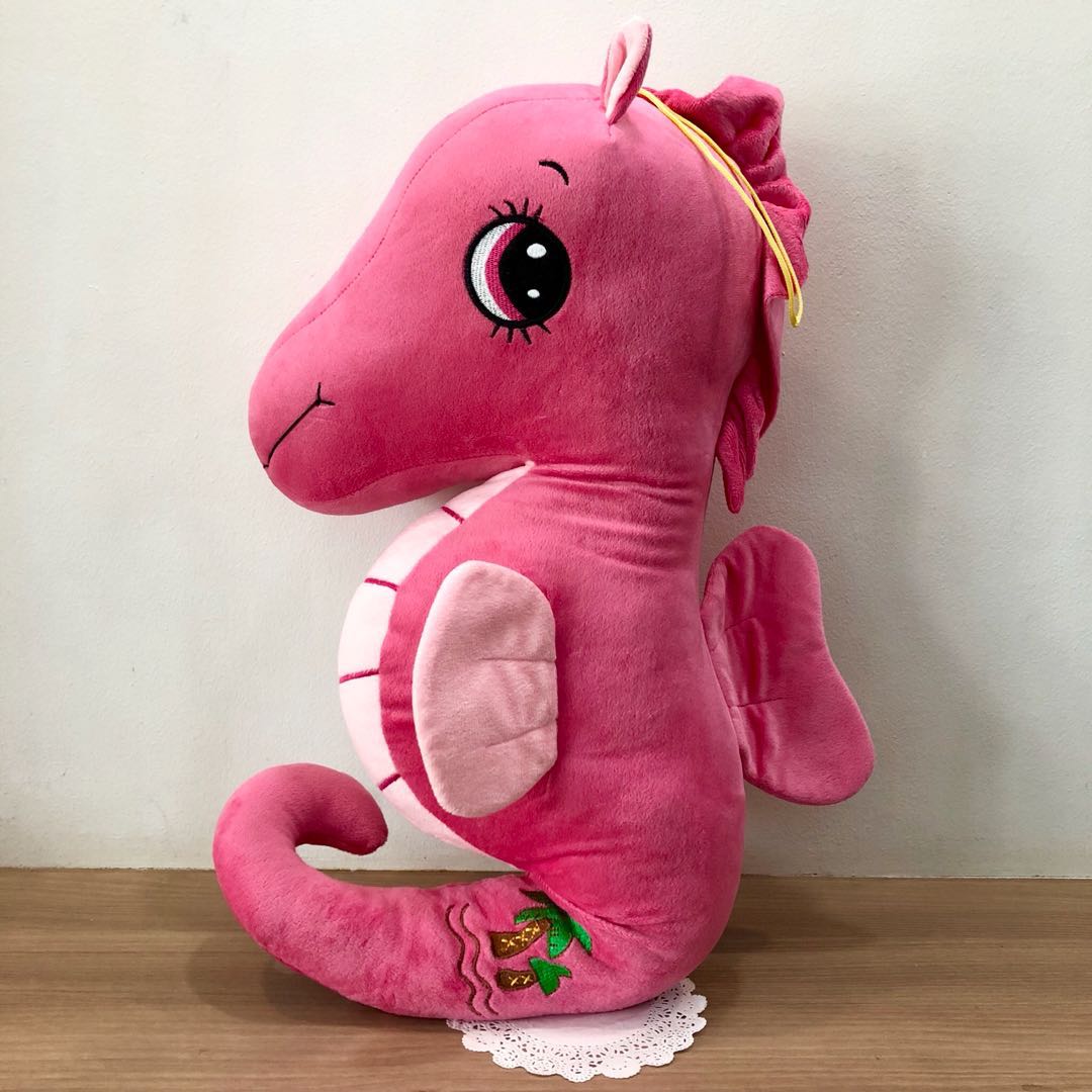 large seahorse stuffed animal