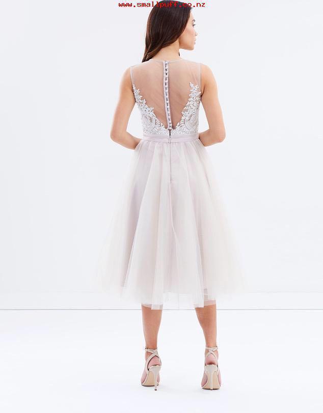 BNWT ASOS Chi Chi Cynthia Grey Dress ROM Dress