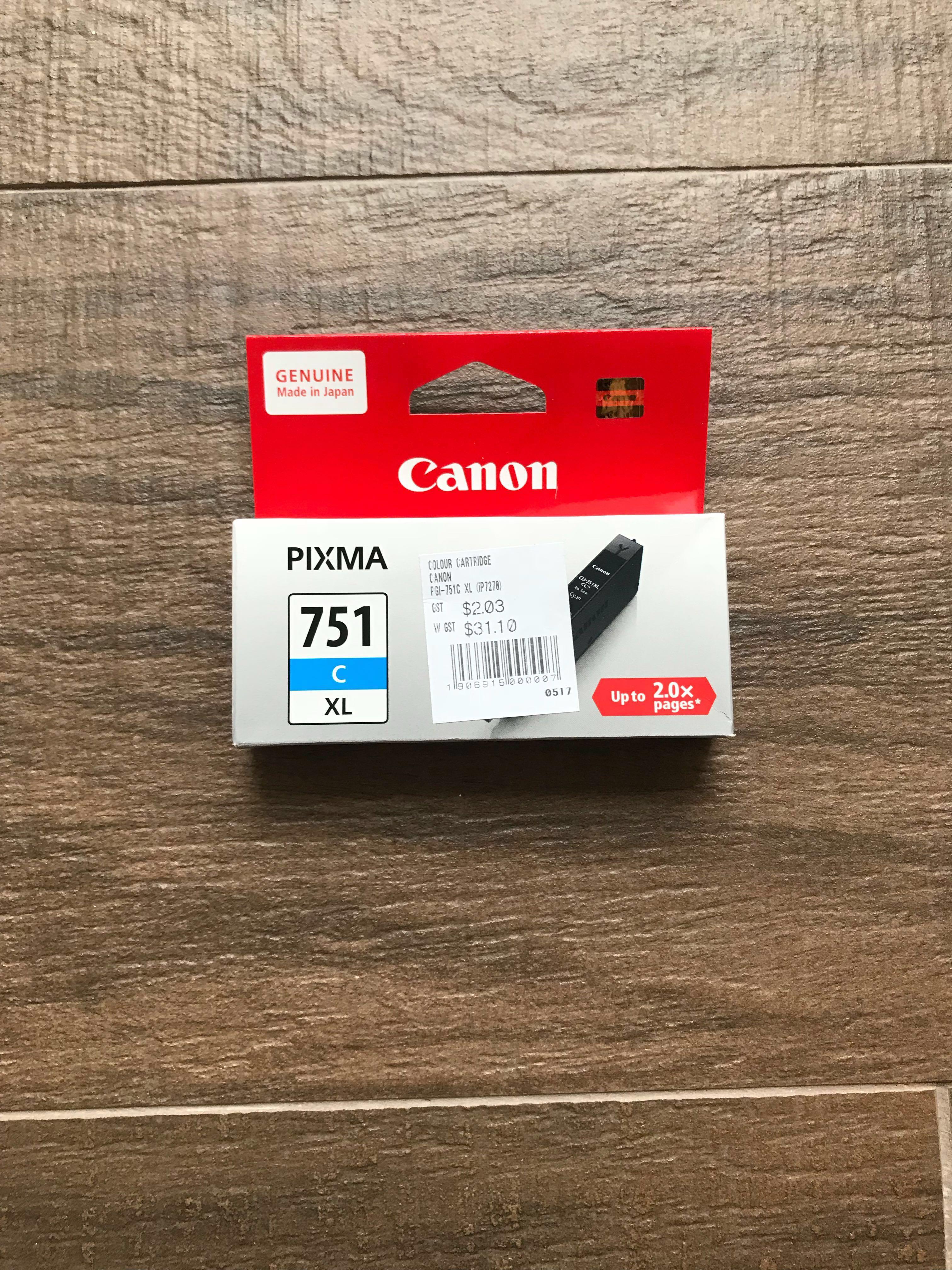 Canon Pixma XL Ink Cartridge, Hobbies & Toys, Stationery & Craft, Other ...