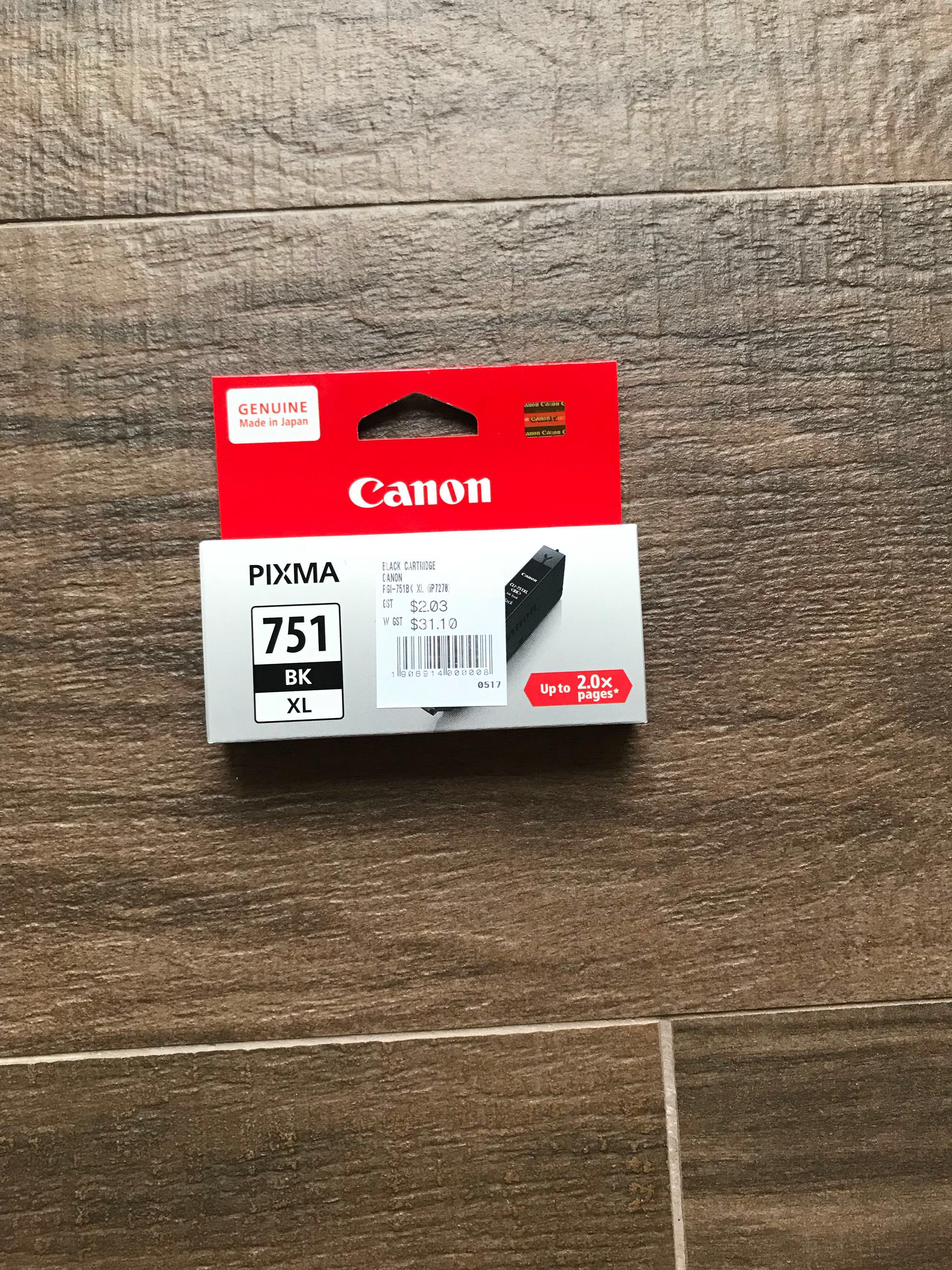 Canon Pixma XL Ink Cartridge, Hobbies & Toys, Stationery & Craft, Other ...