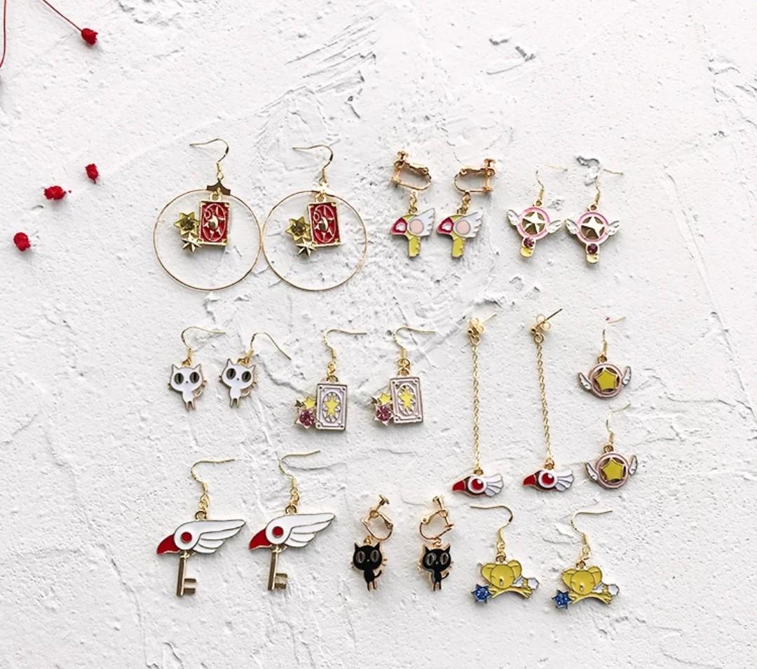 Cardcaptor sakura earrings store